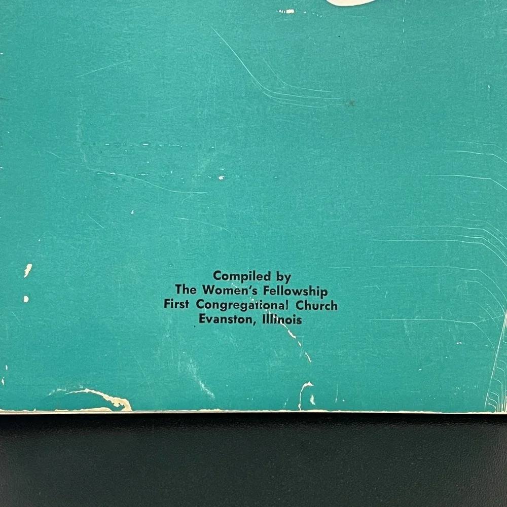 Vintage Church Cookbook CHOICE COOKERY Cooking Recipes Paperback Plastic Binding